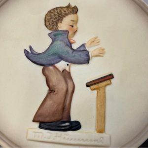 Goebel 1983 Miniature Plate ‘Little Music Makers” West Germany Final Edition